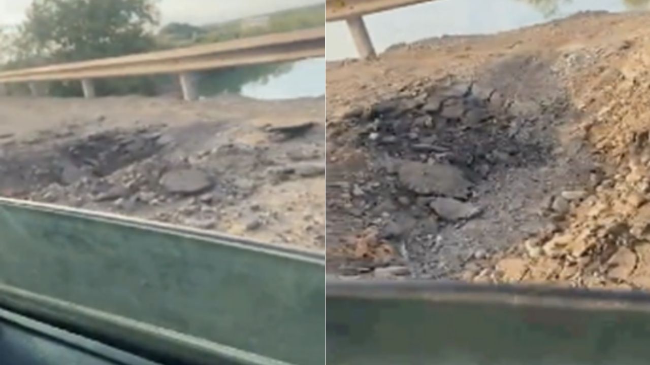 Granada le explota a anciano cuando intentaba mover costales en una carretera