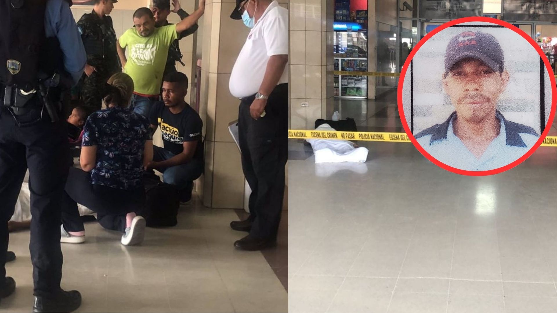 Guardia de seguridad muere mientras compraba un boleto en terminal de buses en San Pedro Sula