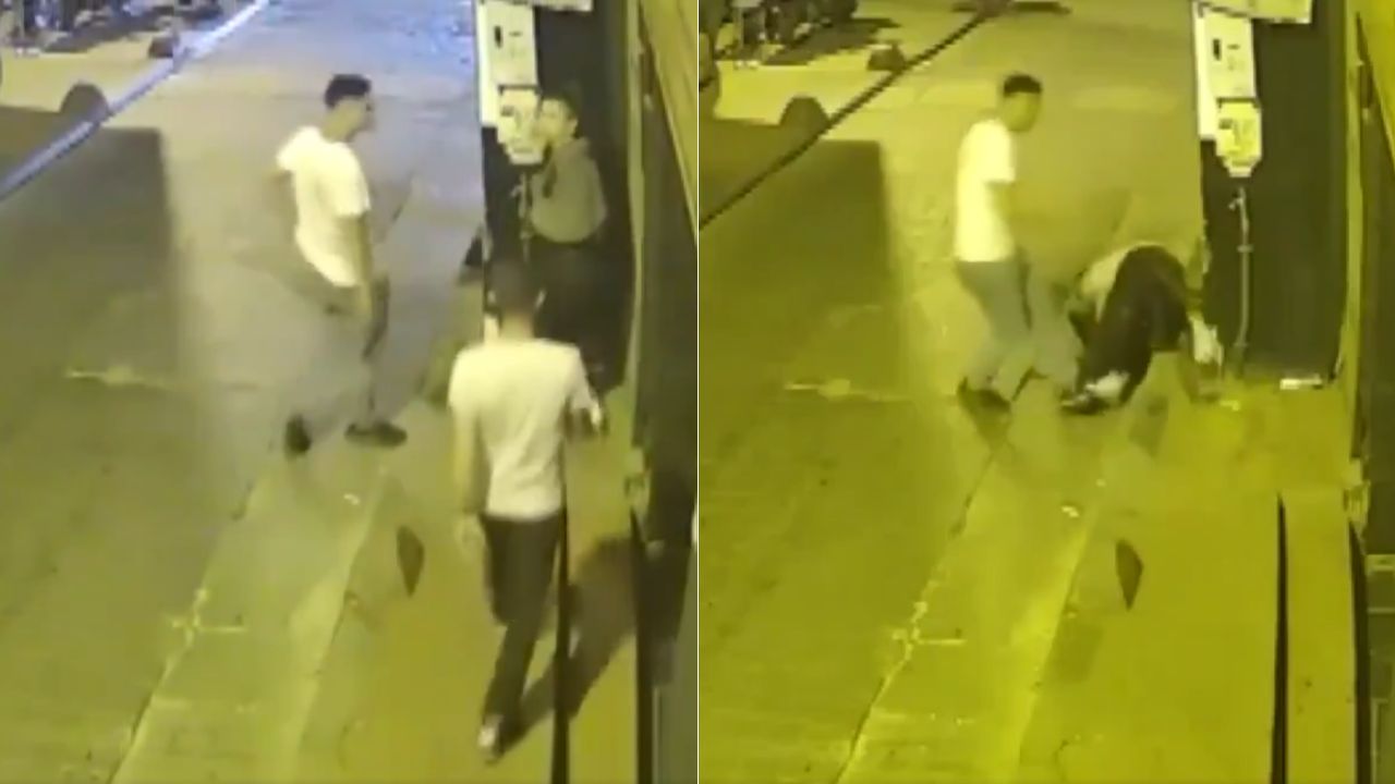 Captan cuando dos hombres intentan abusar a una joven que caminaba a su casa