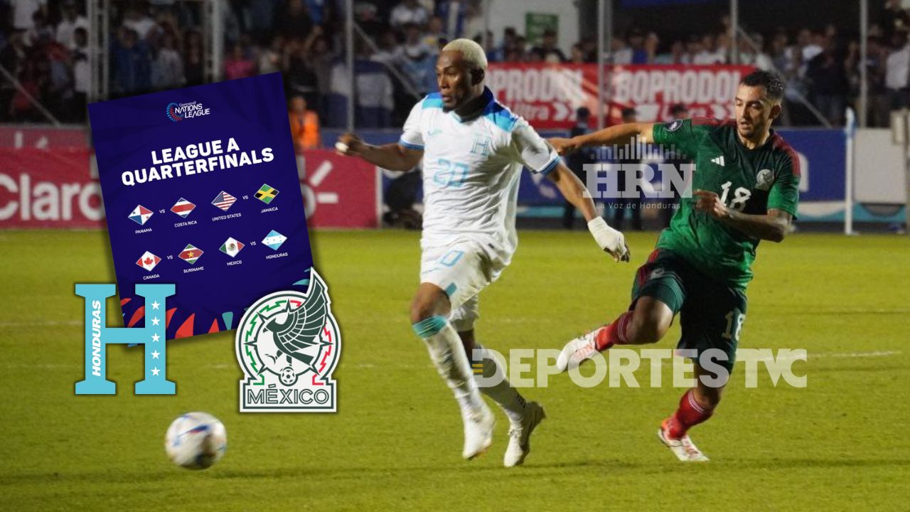Definen fechas para partidos Honduras vs. México por Concacaf Nations League