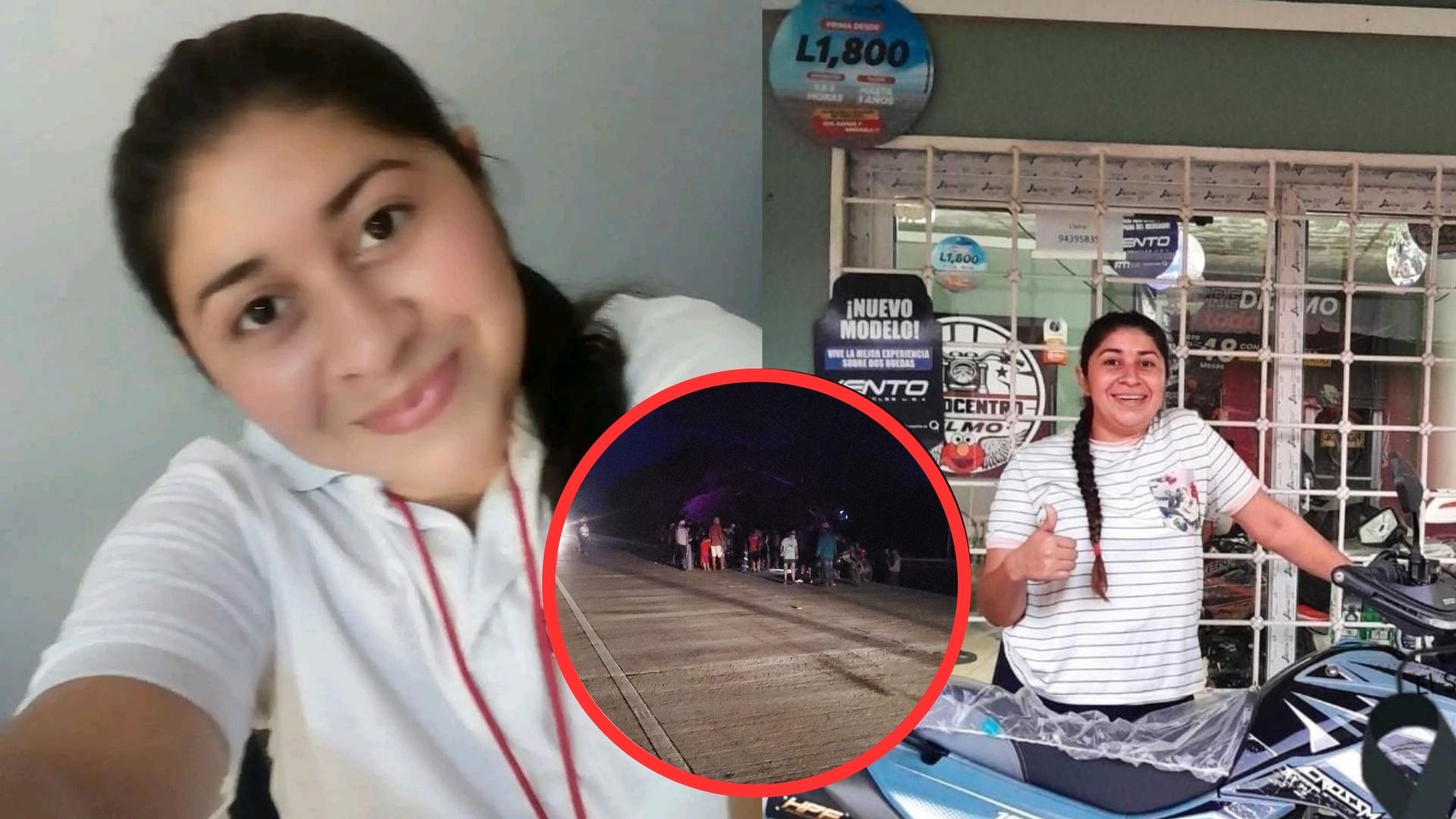 Hondureña que laboraba en empresa de lácteos muere en accidente vial