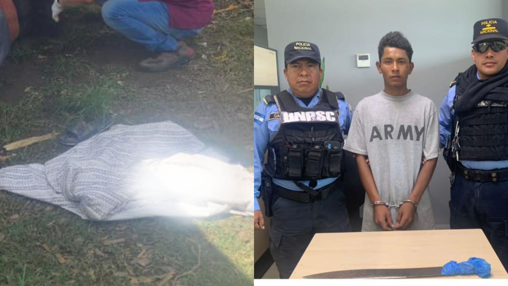 Joven mata a machetazos a su mejor amigo en medio de una discusión en Comayagua