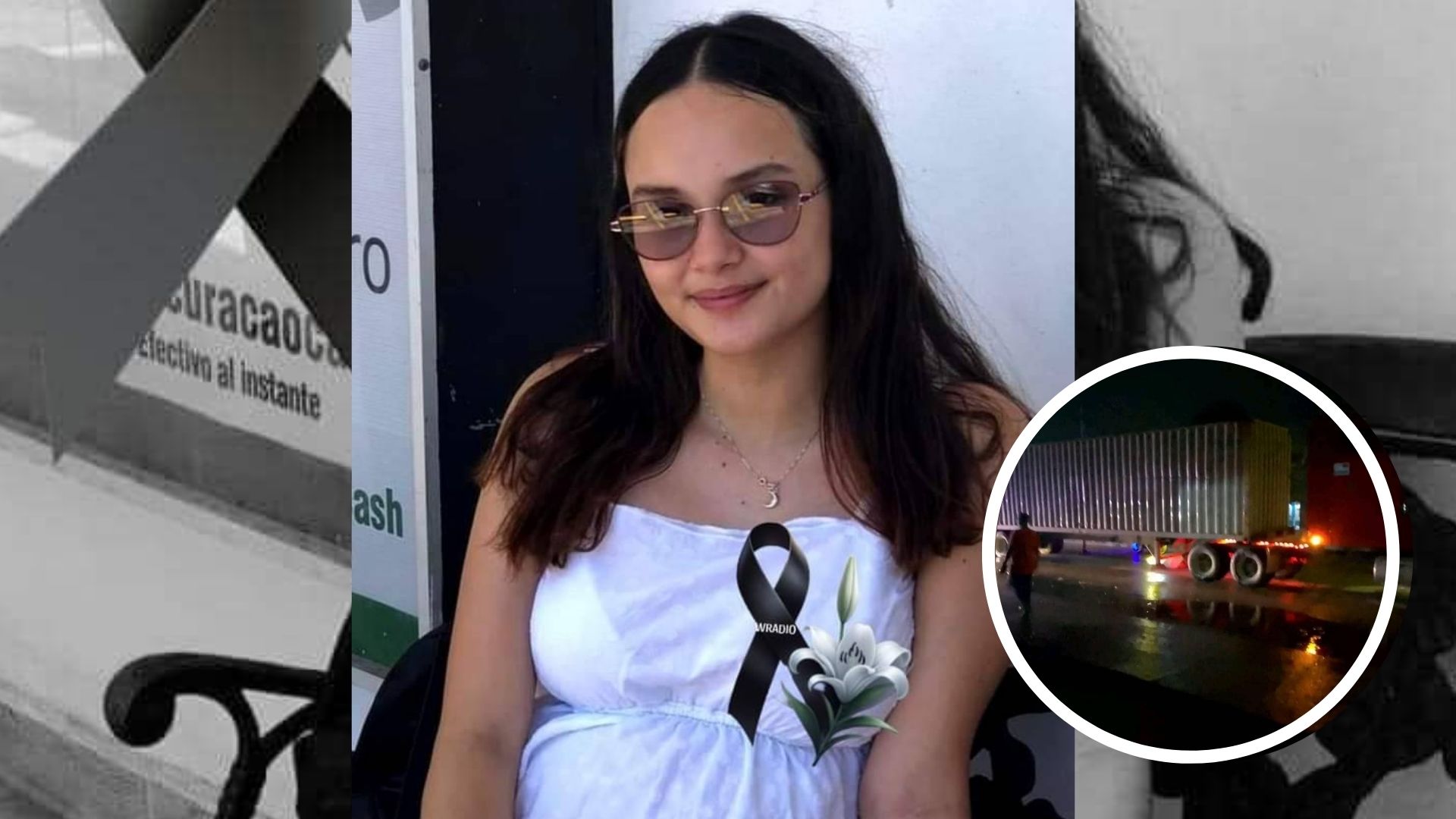 Hondureña muere arrollada por camión cuando pedía ayuda para un familiar en la carretera