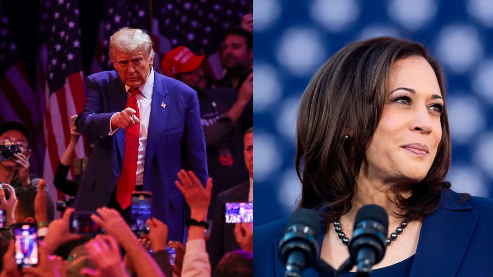 Trump eleva el tono en la semana final de campaña mientras Harris busca recuperar el brío