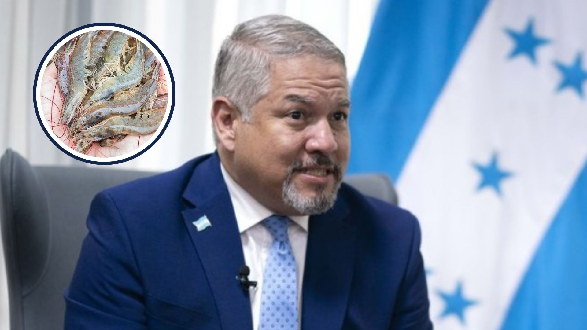 'Tenemos muchas posibilidades': Canciller Reina sobre llegada de camarón hondureño a China