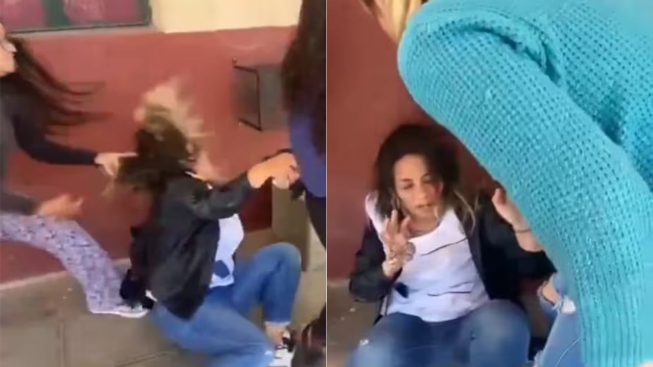 Madres propinan brutal golpiza a maestra por maltratar a alumnos en clases: 'No me arrepiento'