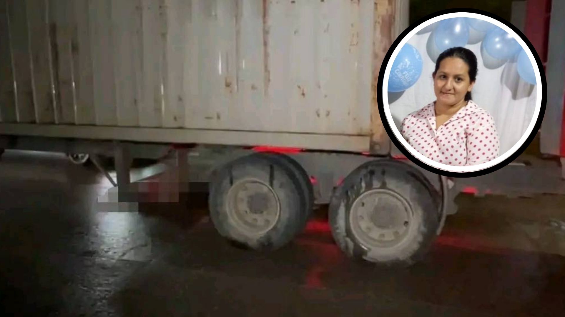 Hondureña muere embestida por rastra en Choloma; regresaba a su hogar en moto