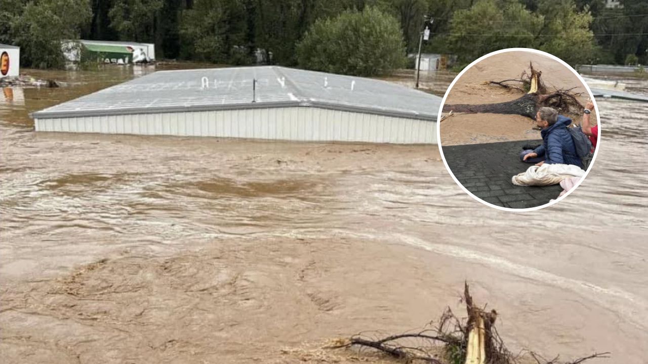 Revelan última imagen de una pareja de abuelos que murió con su nieto por huracán Helene