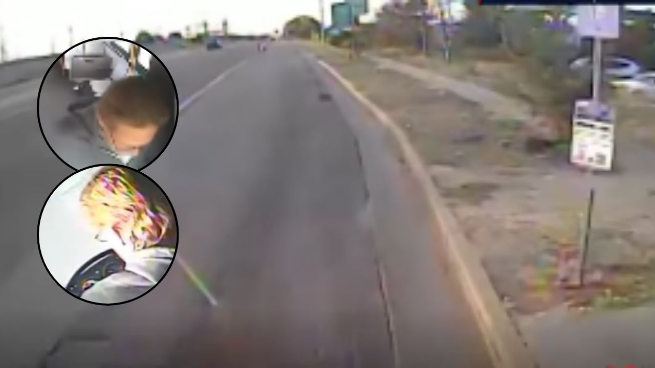 Pasajero salva a otros al controlar autobús tras que conductor murió