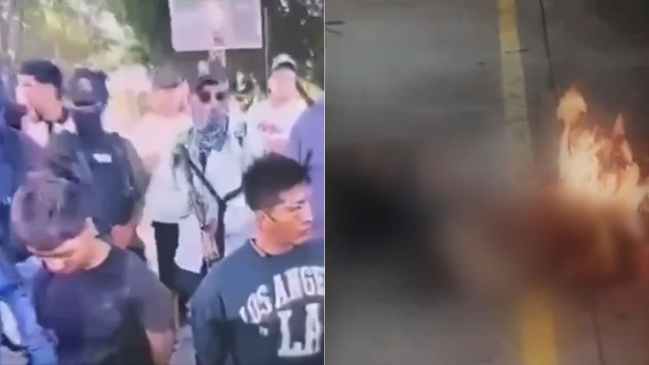 Policías comunitarios y habitantes queman vivos a dos supuestos delincuentes