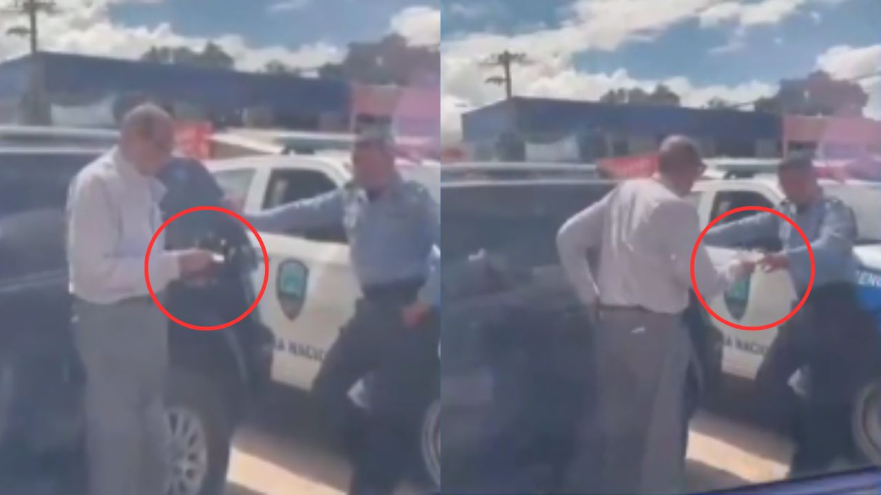 Graban a policías recibiendo presunto soborno; fueron suspendidos
