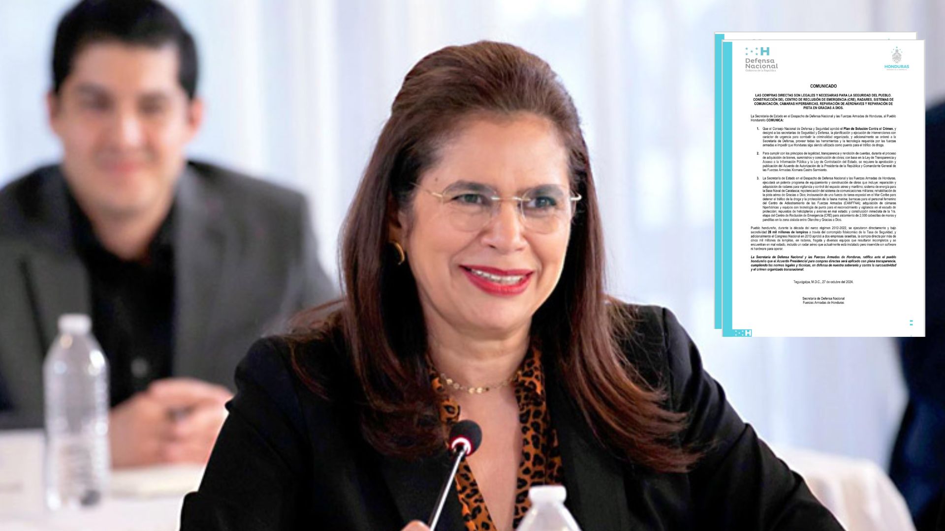 Rixi Moncada respalda decreto que autoriza compras directas: 'Es legal'