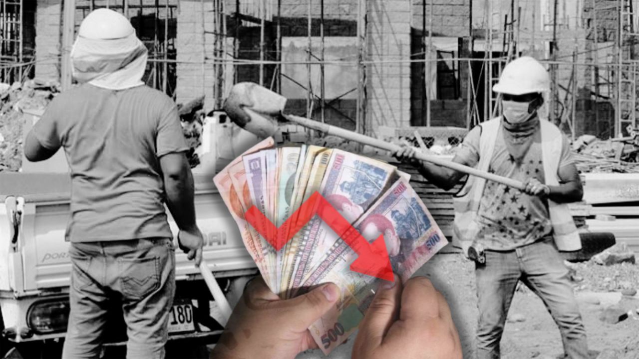 Más de 40 % de trabajadores perciben ingresos menores del salario mínimo