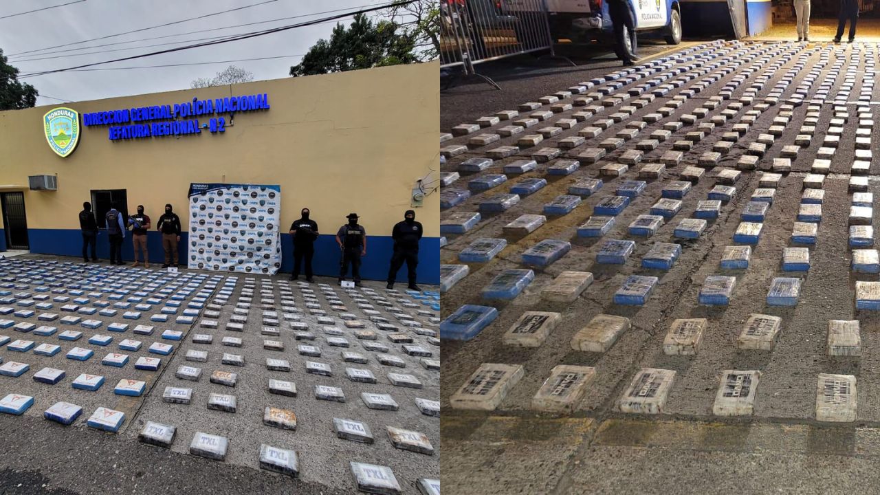 Unos L130 millones en cocaína incauta la Policía Nacional en Colón