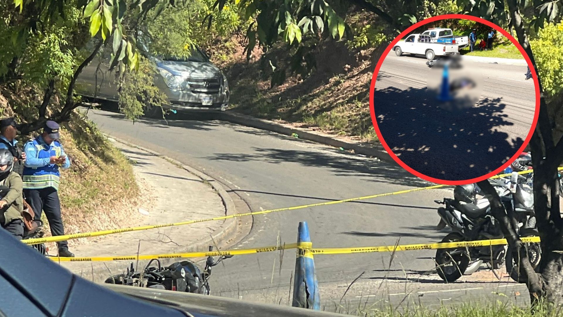 Peatón muere atropellado por motociclista en el anillo periférico