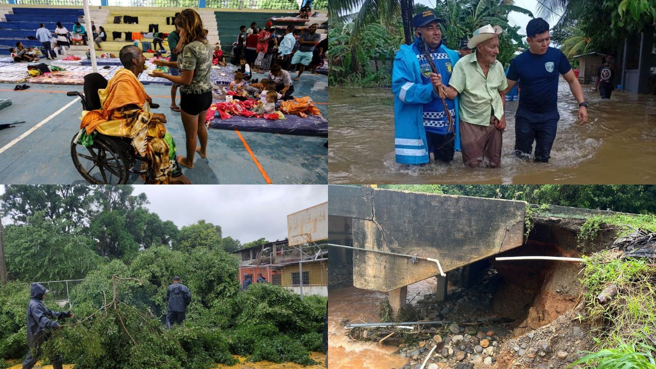 A más de 71 mil personas ascienden los afectados en Honduras por tormenta tropical Sara