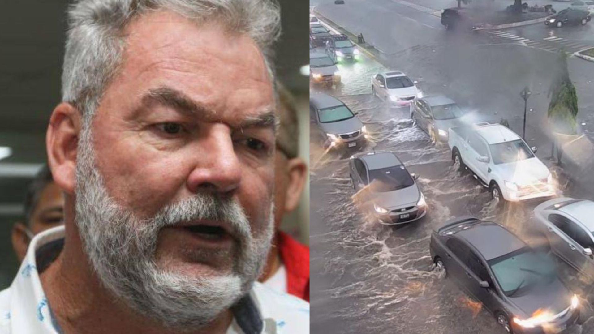 Roberto Contreras: Más de 20 mil personas en riesgo si persisten lluvias en San Pedro Sula
