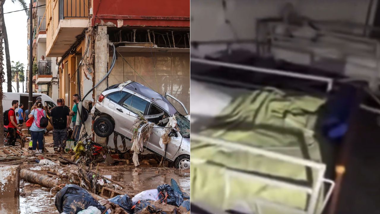Hombre encuentra a 45 ancianos en un hospital abandonado tras inundaciones por la DANA