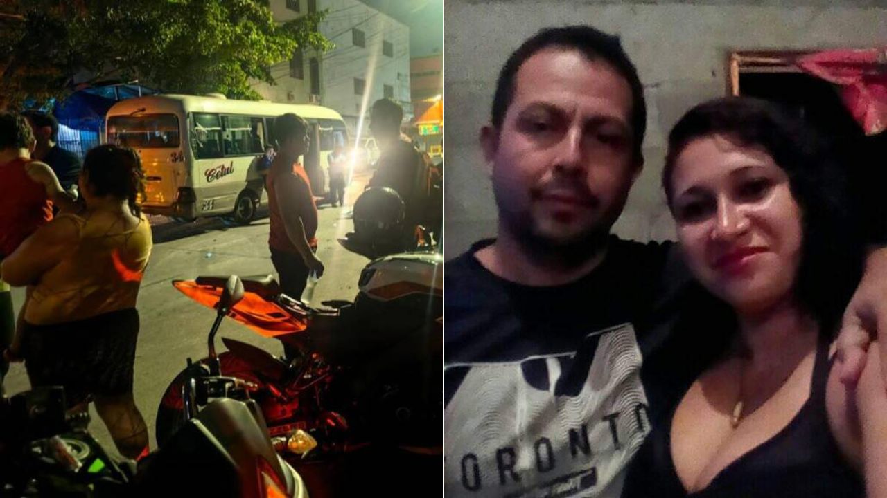 'Pierdo a mi corazón': el desgarrador mensaje del esposo de mujer que murió impactada por 'rapidito' en SPS