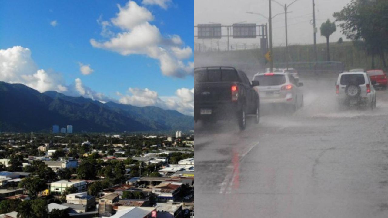 Pronostican lluvias y condiciones secas en distintas zonas de Honduras para este martes