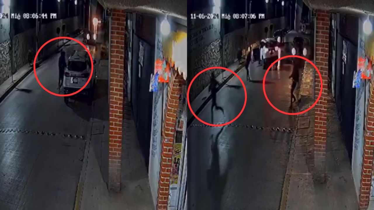 Conductor dispara contra ladrones que querían robarle carro a una mujer