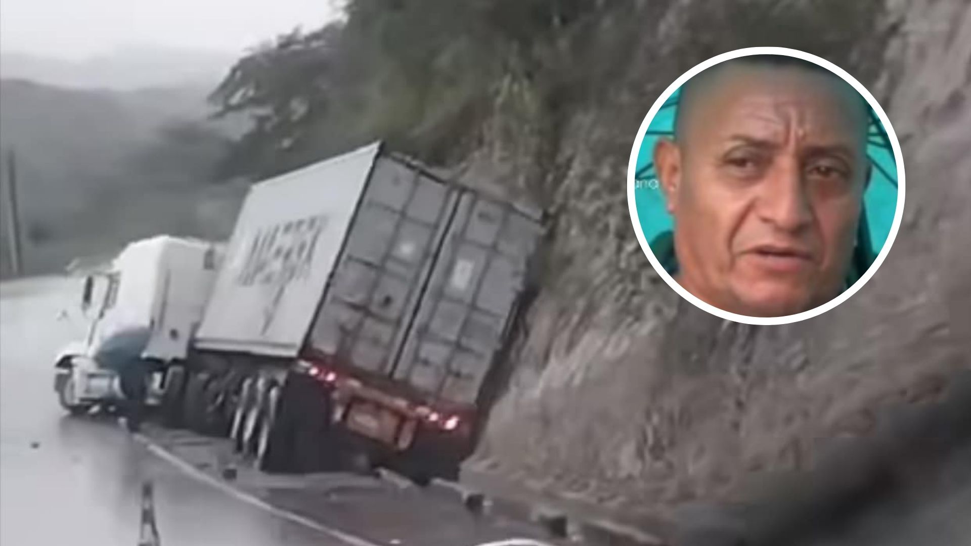 'Recorrí un kilómetro sin frenos': conductor de rastra evita tragedia vial en la CA-5