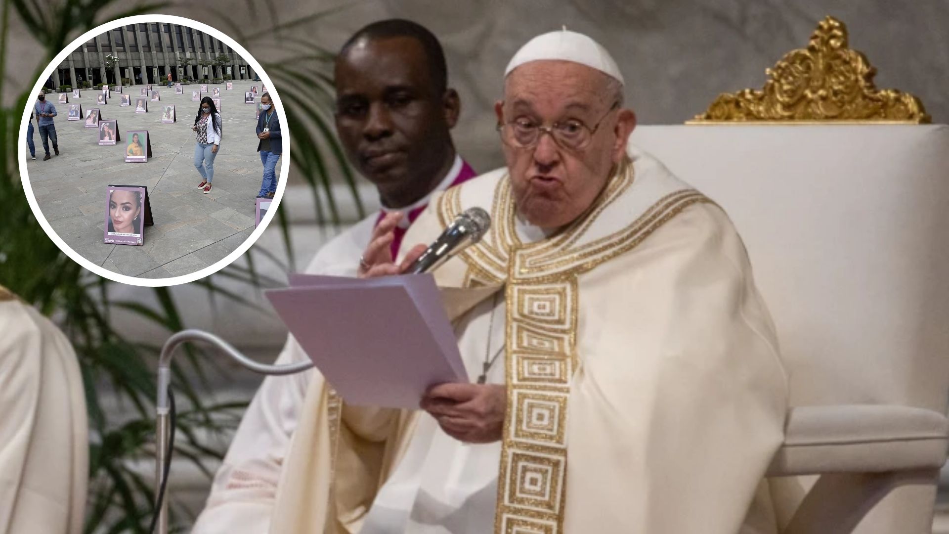 El papa: Todos están llamados a decir 'no' a cualquier violencia contra mujeres y niñas