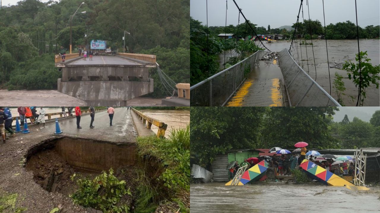 De casi L 500 millones son pérdidas en infraestructura tras tormenta Sara, según la SIT