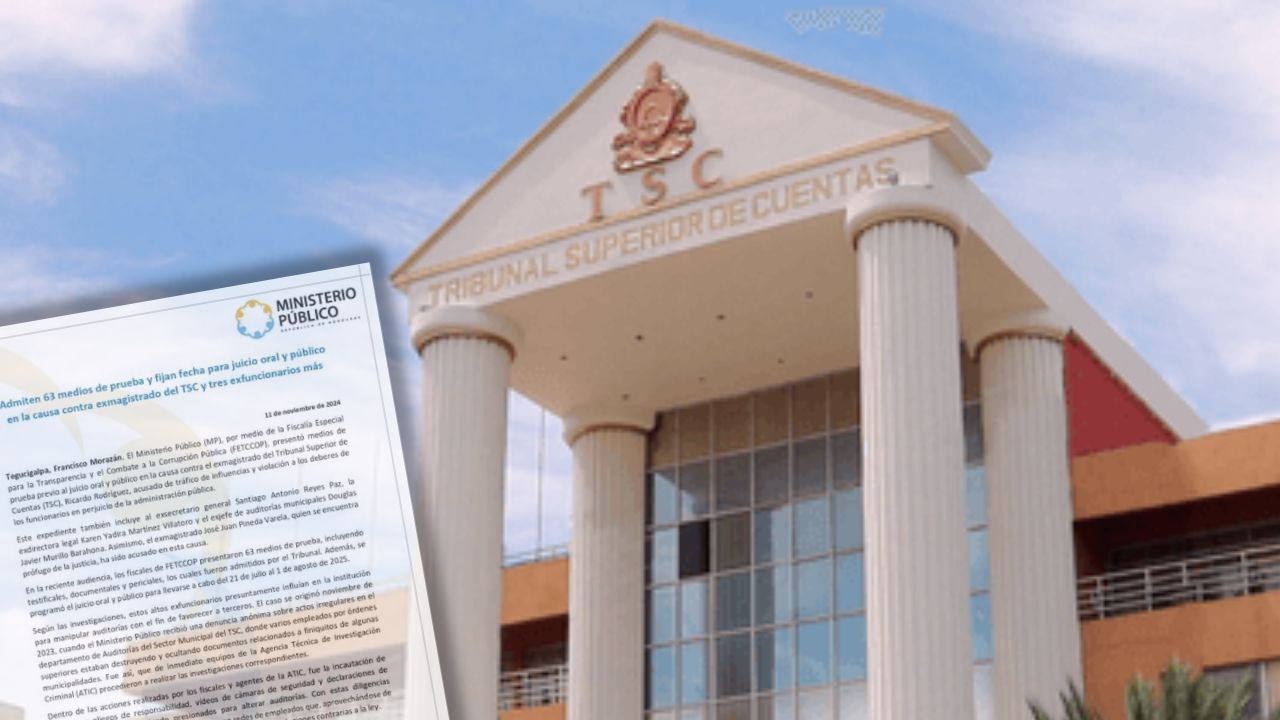 Admiten pruebas y fijan fecha para juicio contra exmagistrado del TSC