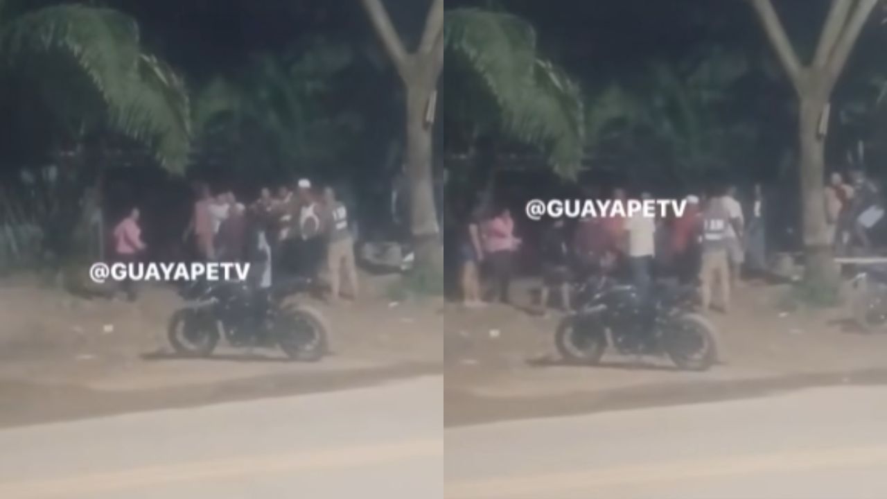 VIDEO: Dos familias protagonizan intensa pelea en aldea de Juticalpa