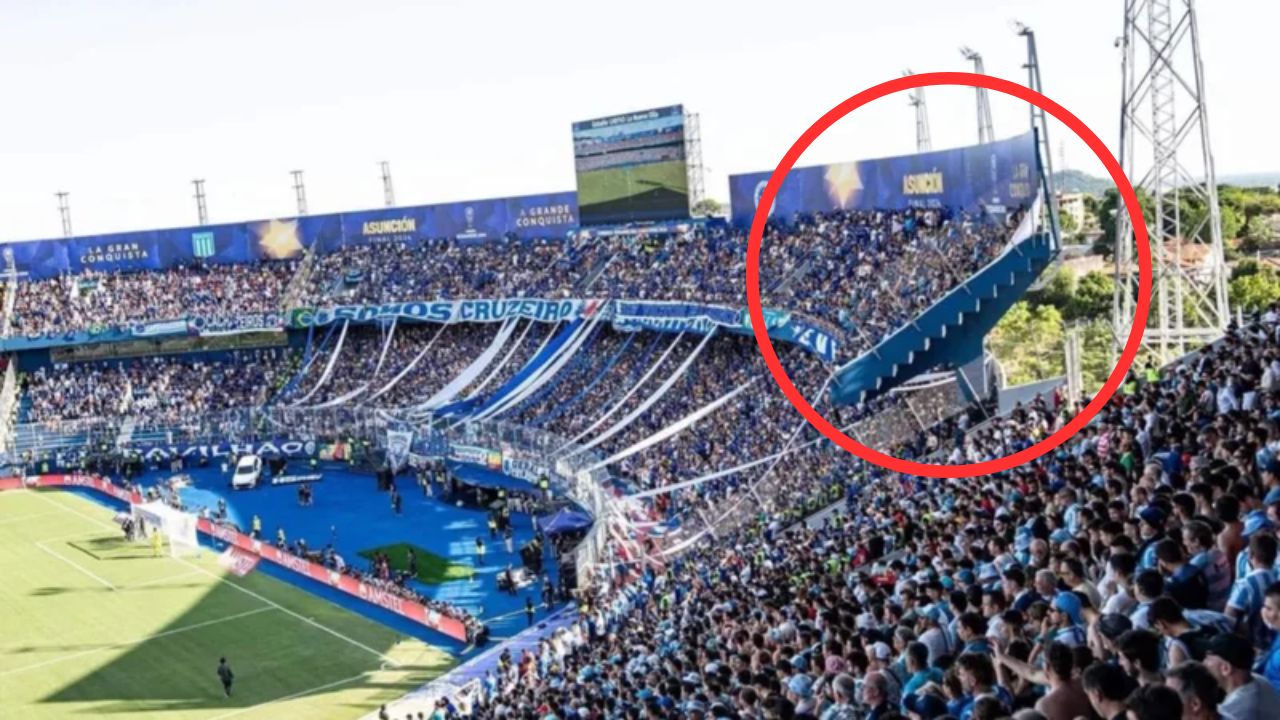 Graban cómo 'bailan' graderías de estadio en gran final de Copa Sudamericana 2024