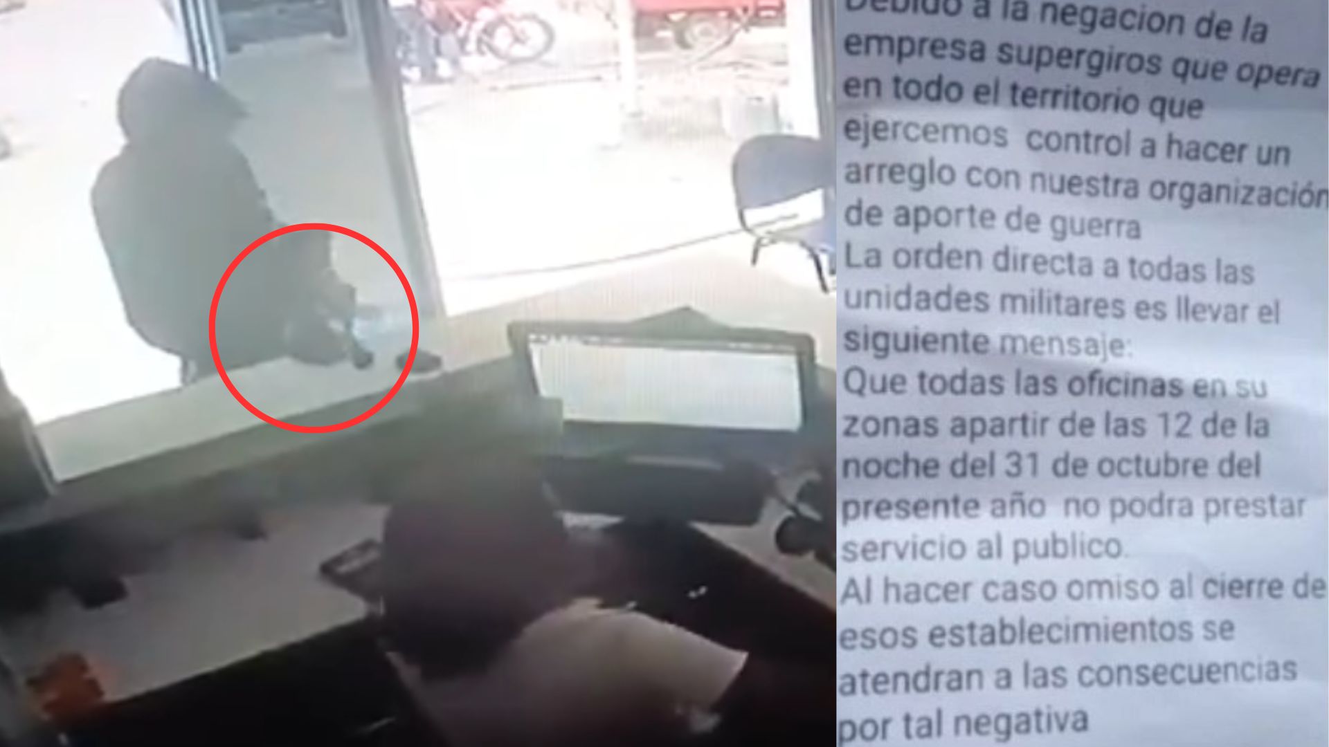 Sicario llega a matar a empleada de negocio; dueños no cumplieron orden por extorsión