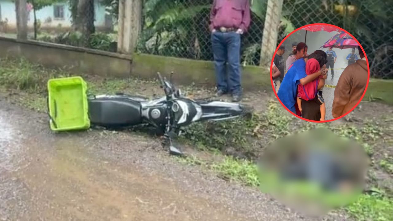 'Tío, ya no beba': el desgarrador relato de familiar de motociclista que murió en accidente en Cortés