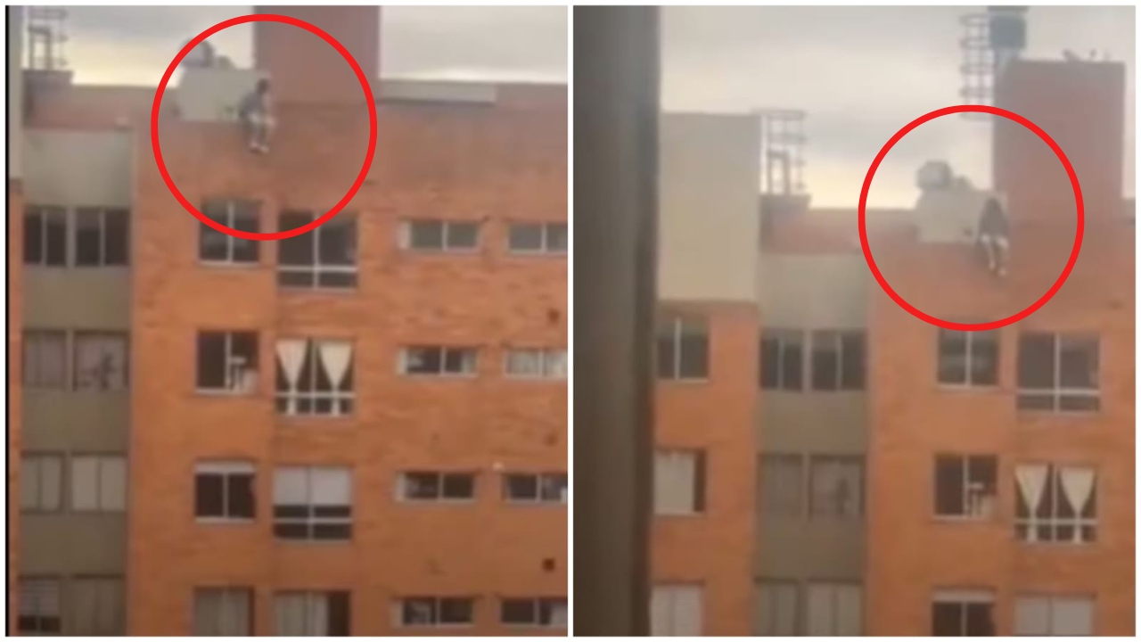 Hombre se lanza desde el piso 20 de un edificio: Video