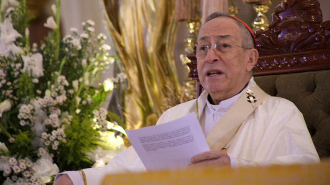'Jesús es un rey que libera a poseídos por ideologías fanáticas': cardenal Rodríguez