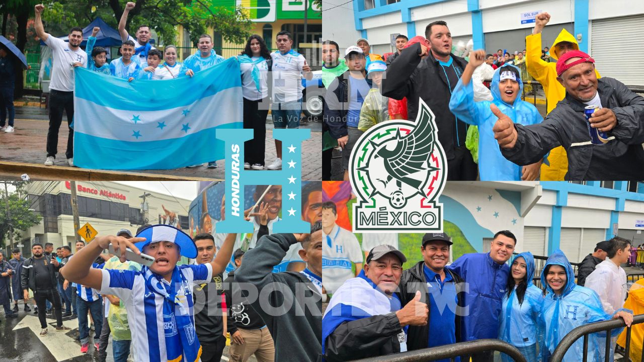 ¡Gran ambiente! Así se vive la previa en el Morazán para el partido Honduras vs. México