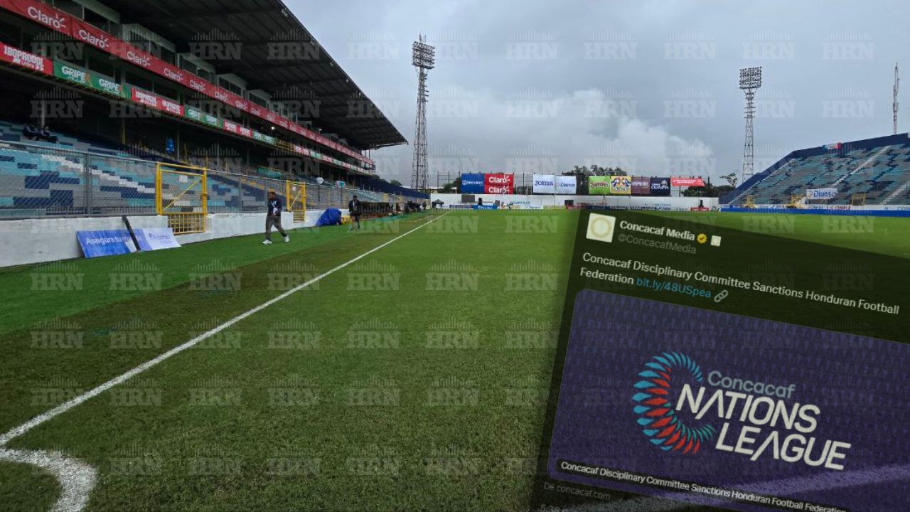 Concacaf sanciona a Honduras tras incidentes en partido contra México