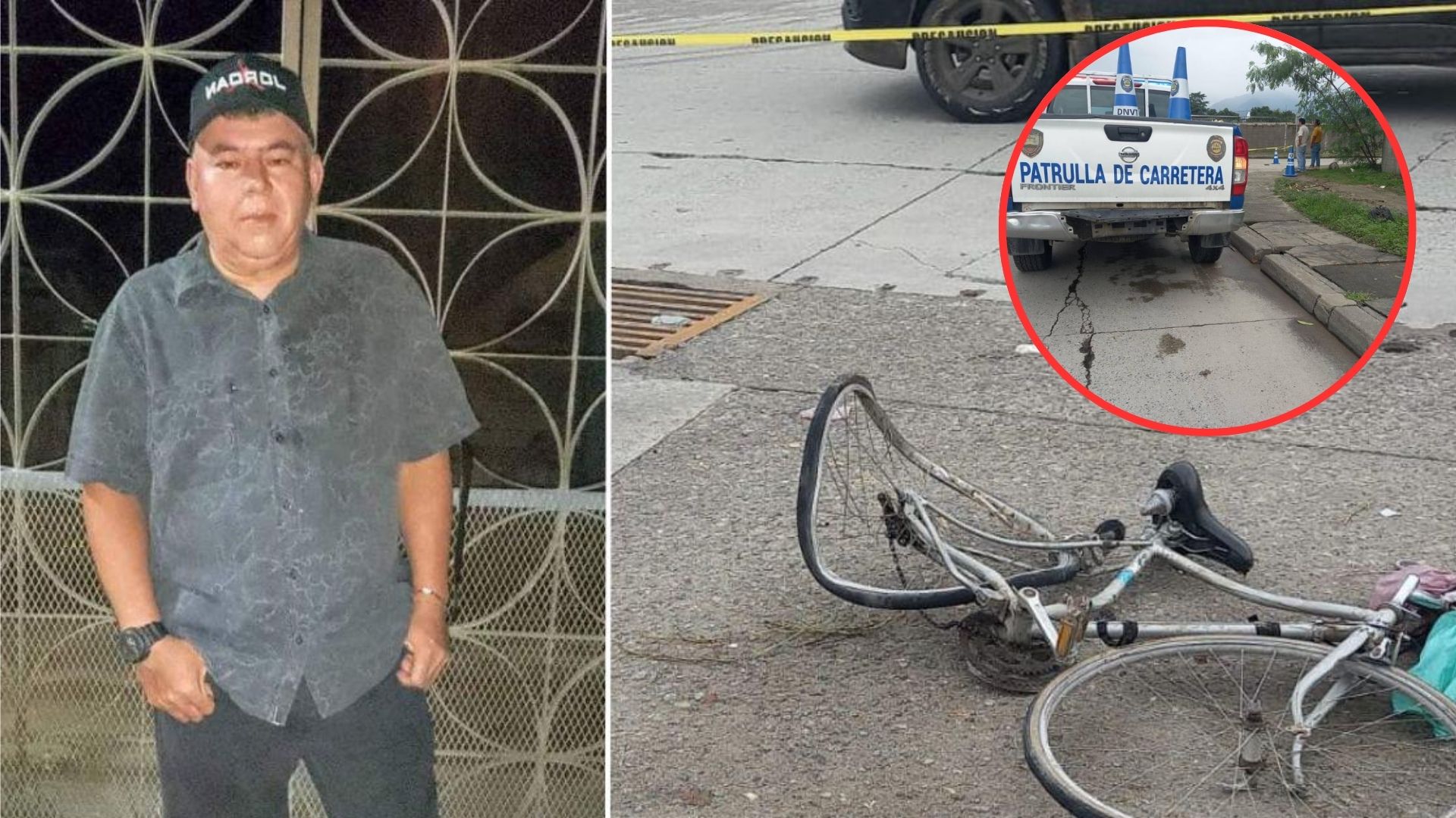 'Don José iba a su trabajo': zapatero muere arrollado en su bicicleta en San Pedro Sula