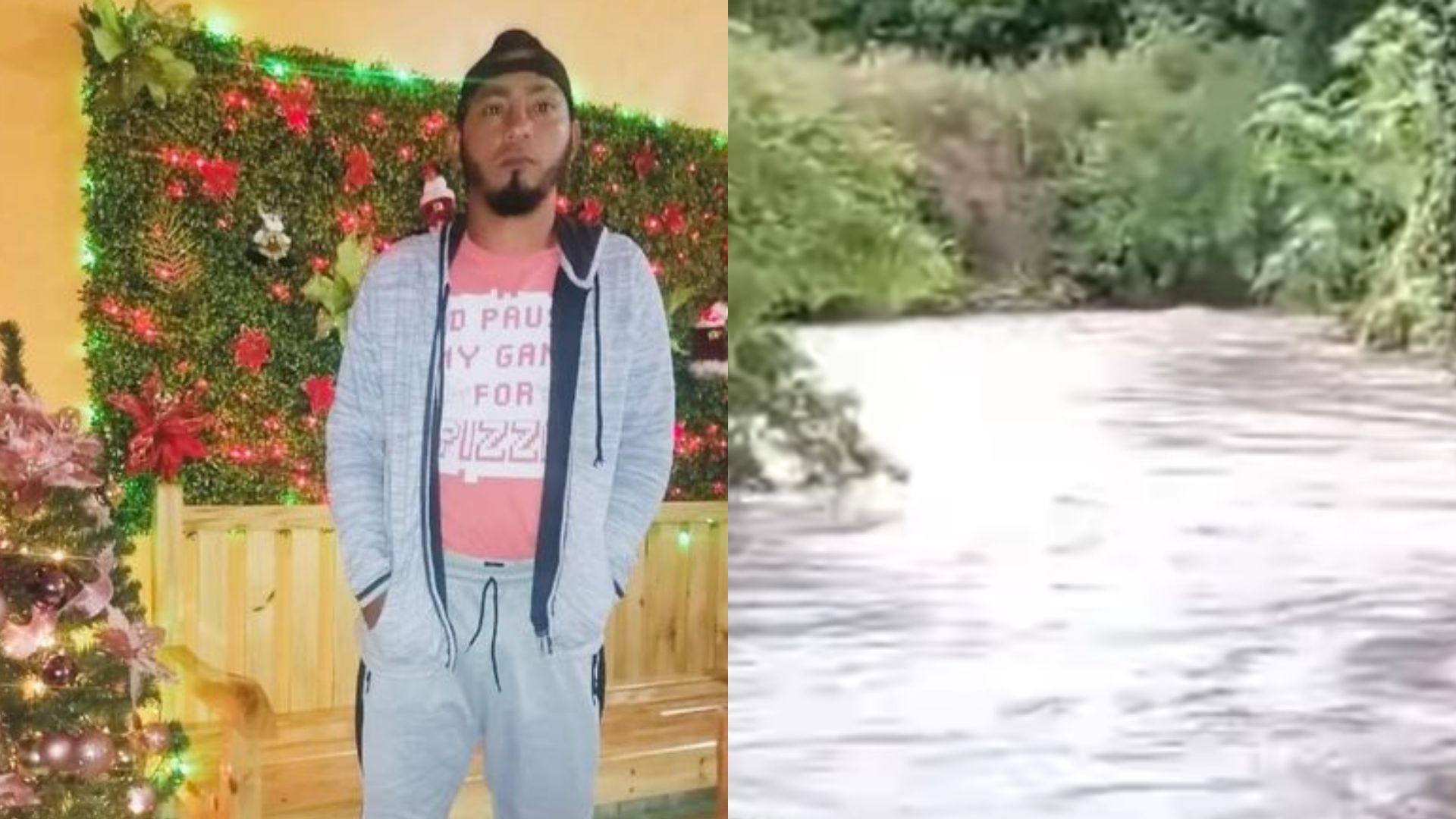 Buscan a joven que habría sido arrastrado por un río en Olancho