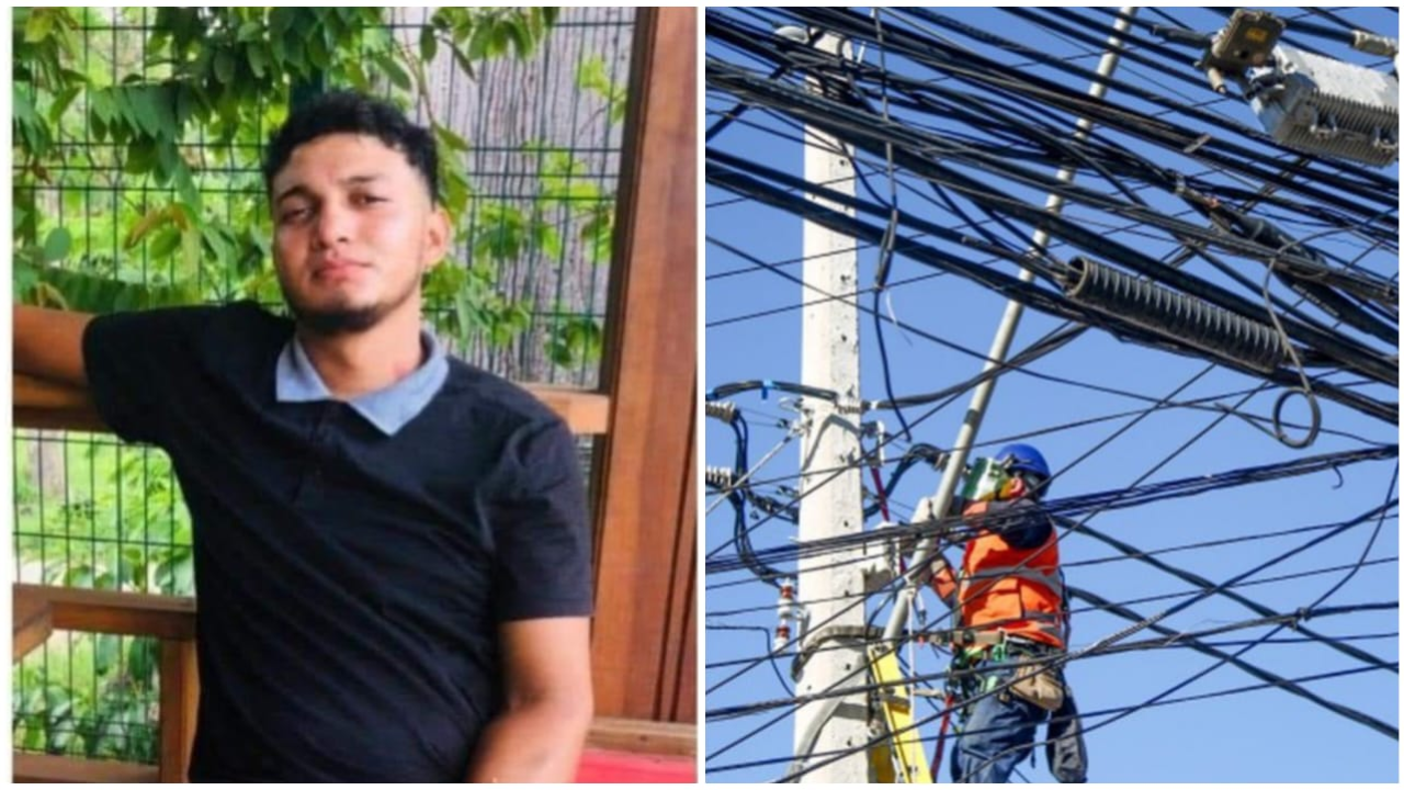 Joven pierde la vida tras recibir descarga eléctrica en Atlántida