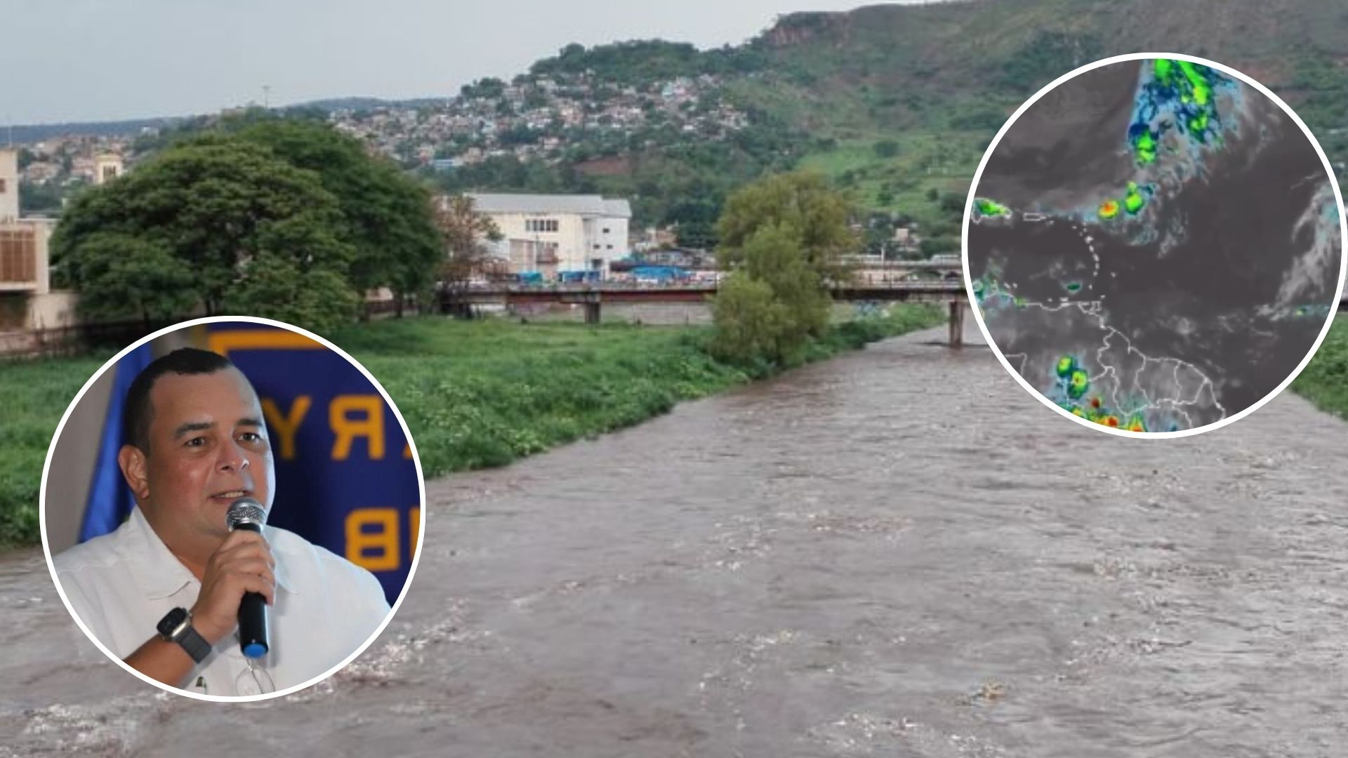 Alcaldía del Distrito Central declara alerta verde por depresión tropical 19