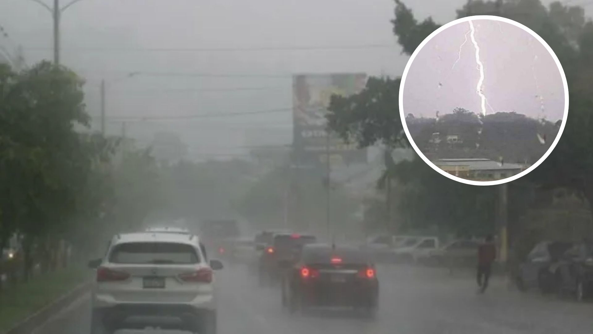 Pronostican lluvias con actividad eléctrica para este sábado en varias regiones de Honduras