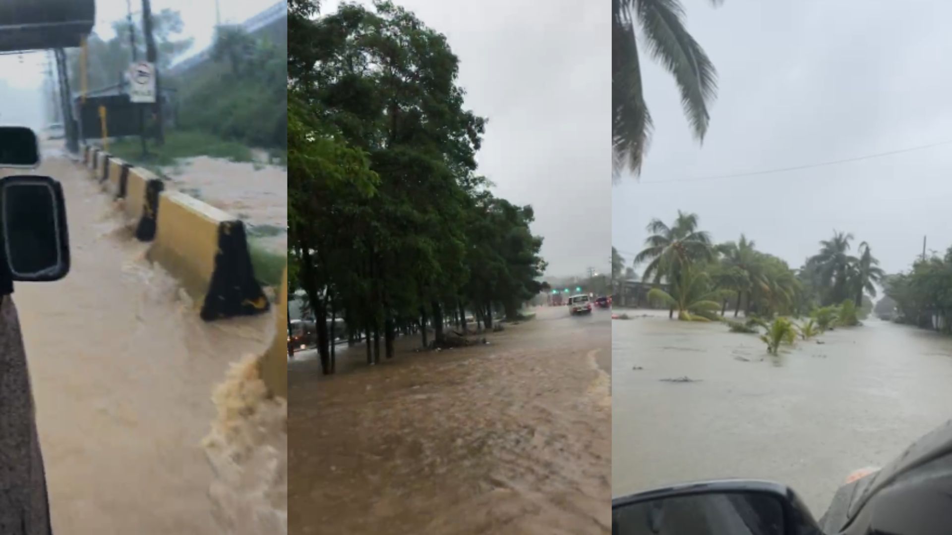 Emiten alerta verde para dos municipios de Cortés por fuertes lluvias