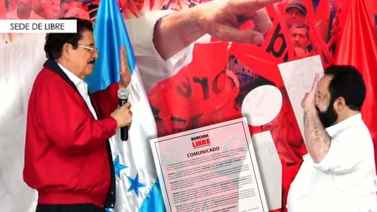 Luis Redondo oficializa su adhesión al partido Libre