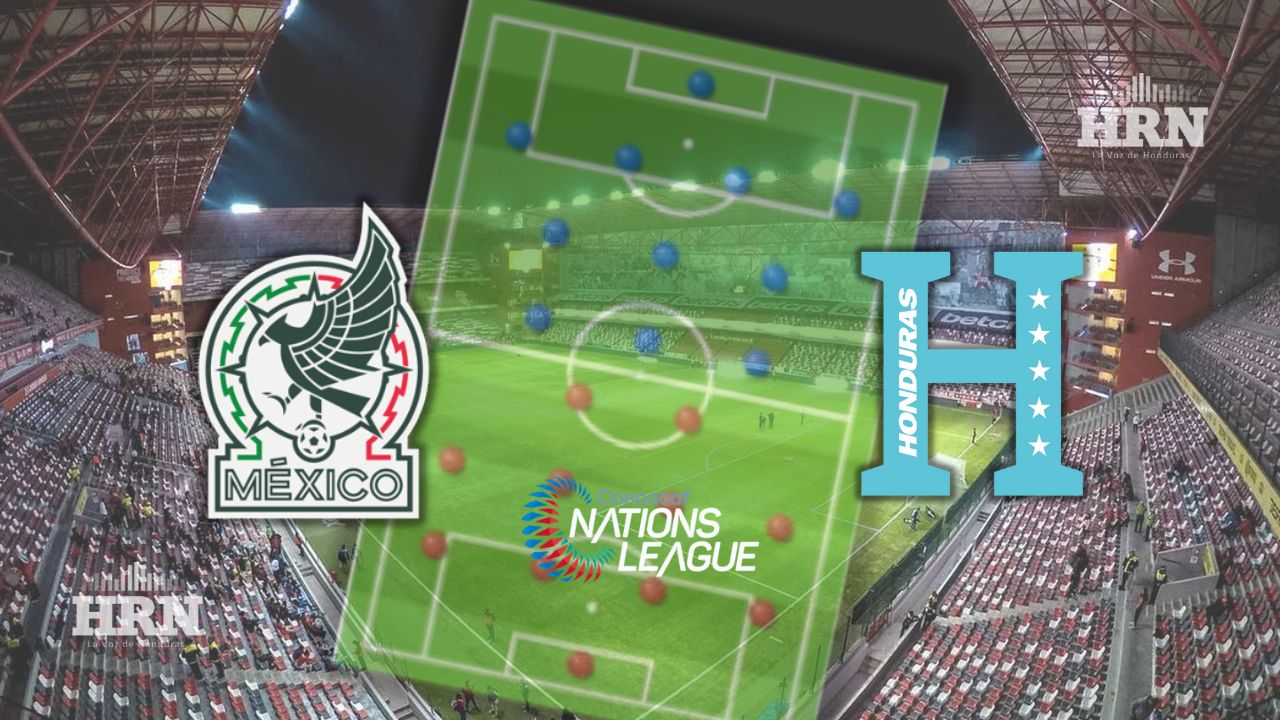¡Confirmado! Estas son las alineaciones de Honduras y México para juego en CNL