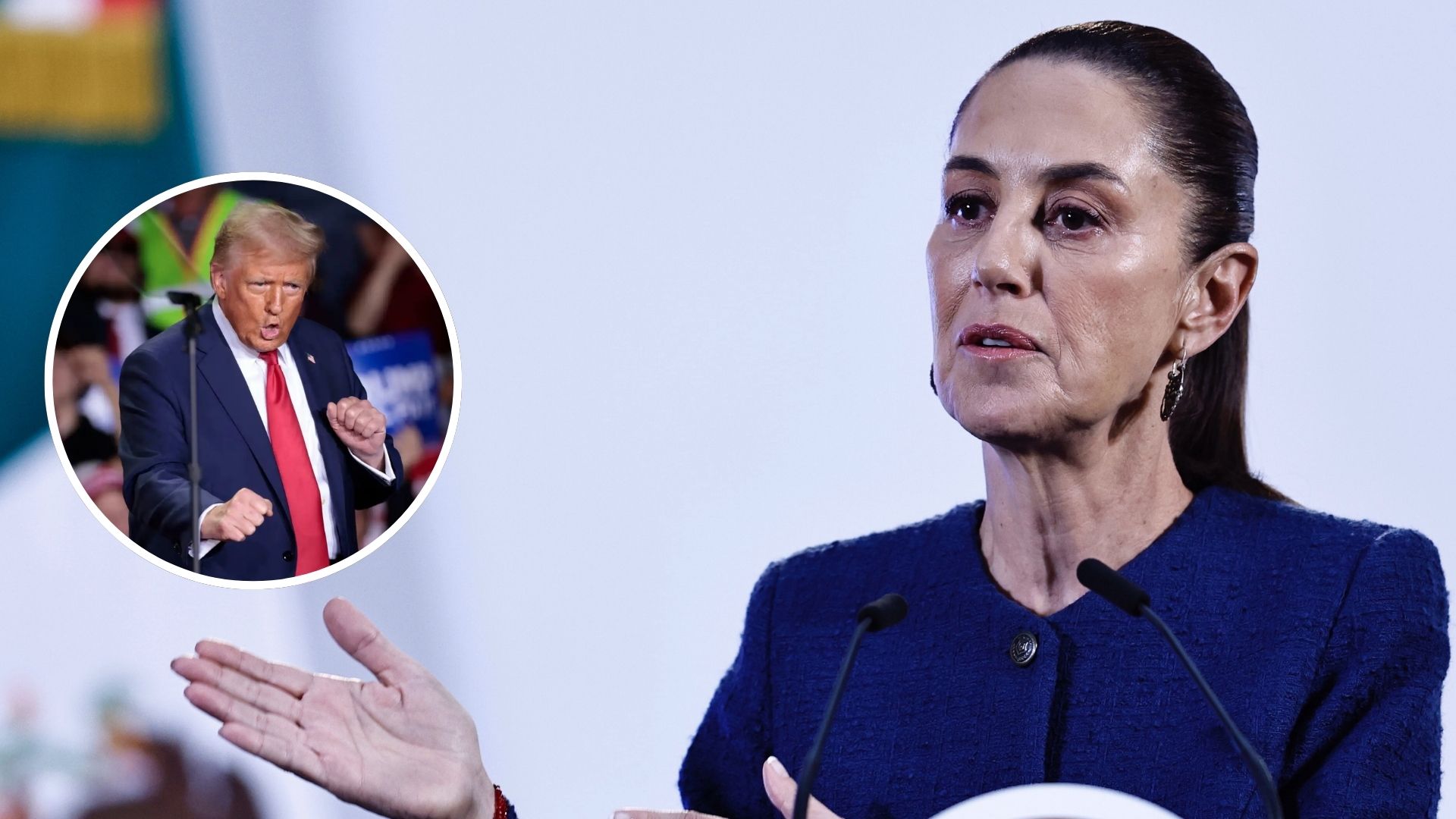 Sheinbaum sostendrá una llamada con Trump para felicitarlo por su triunfo electoral