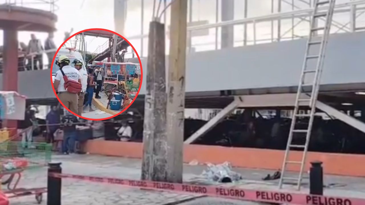 Migrante hondureño muere electrocutado cuando trabajaba pintando en una plaza en México
