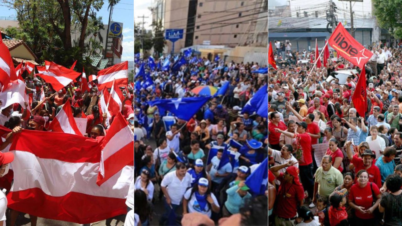 ¿Cuáles son los movimientos de los partidos políticos que presentaron planillas para elecciones internas?