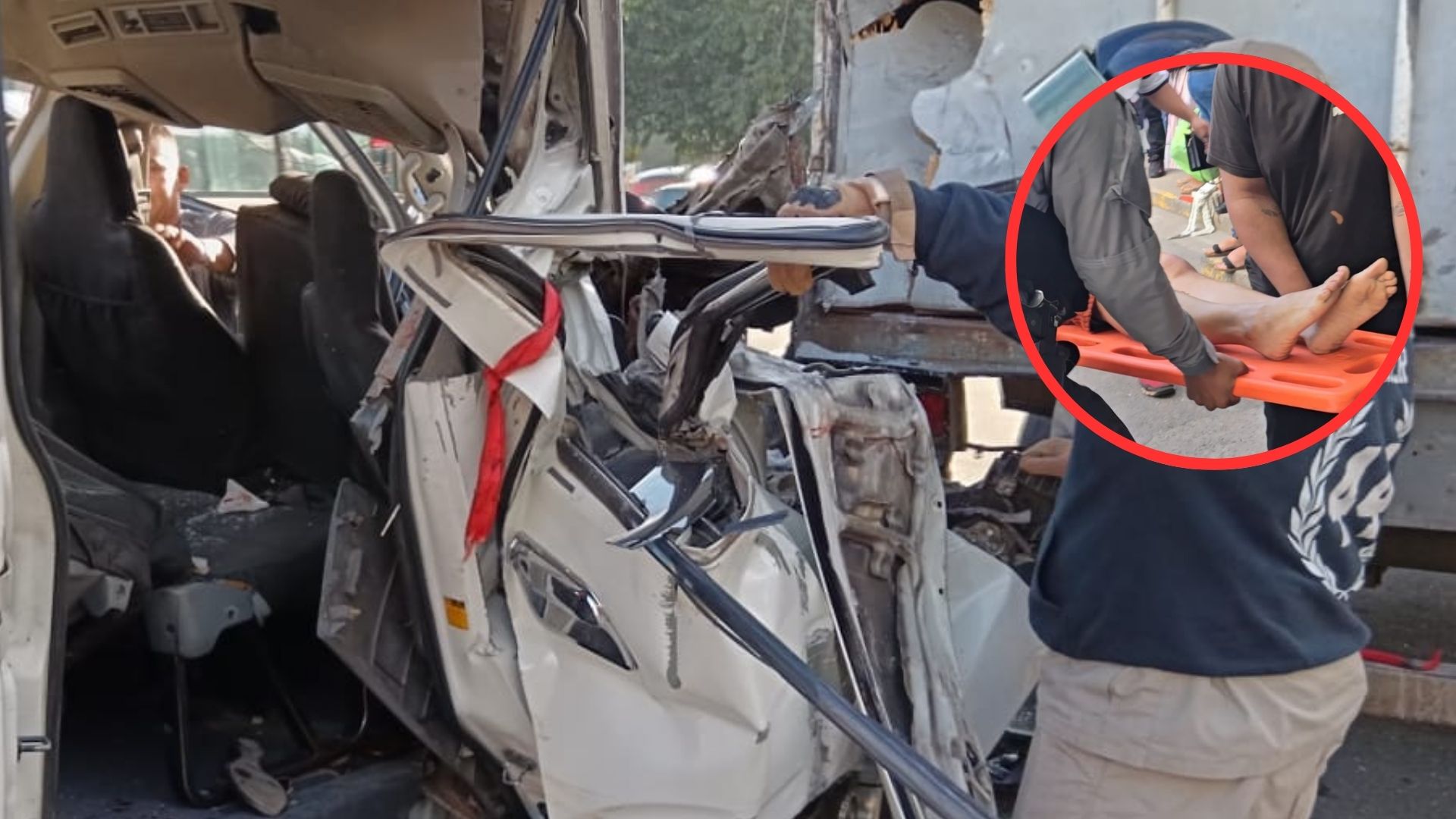 Muere pasajera del bus 'brujito' que se accidentó en el anillo periférico