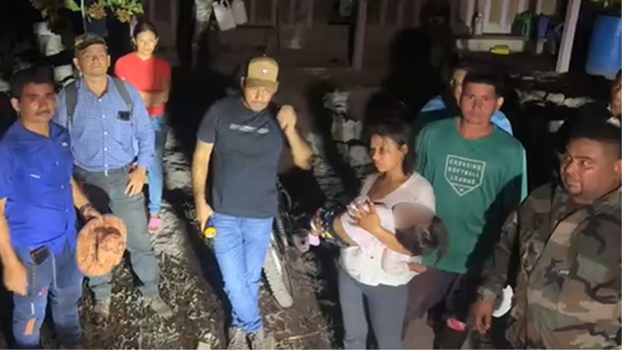 Revelan cómo encontraron a niña que fue 'llevada por duende' en montaña en Cortés